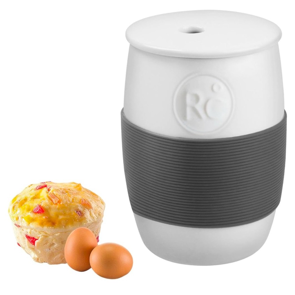 New in Box Pampered Chef Ceramic Egg Cooker